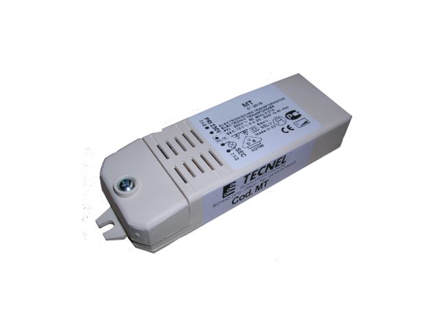 MT30 - Trasformatore Elettronico Alogene+LED BT 1-30W VDE IP20