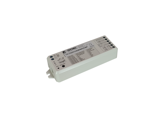 TE750RGBWWRXWF - Dimmer RF + WiFi CV 12/24Vcc 180/360W con Memoria